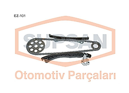 EZ-101 SUPSAN EKSANTRİK ZİNCİR SETİ ASTRA H-CORSA C-D-COMBO-C-D-ASTRA J-MERIVA-ALBEA-DOBLO-EGEA-PUNTO-500- 1.3 JTD(E4-E5-E6) (GERGİ KİTİ)